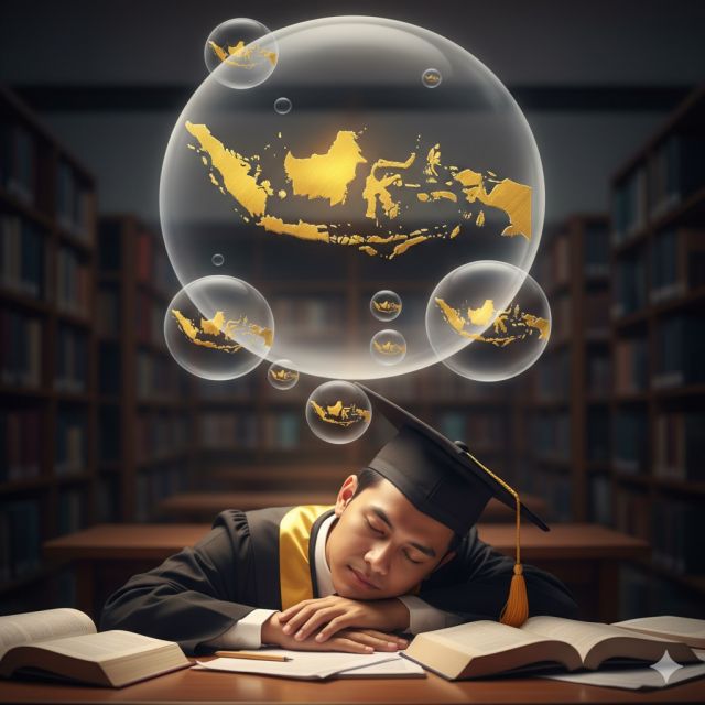 INDONESIA EMAS HANYA MIMPI JIKA PENDIDIKAN TINGGI TIDAK BERUBAH SECARA MENDASAR