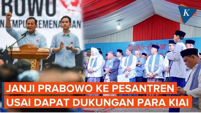 PESANTREN MENAGIH JANJI PRABOWO-GIBRAN