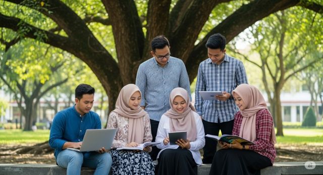 MAHASISWA MUSLIM SEJATI,  PASTI CINTA ILMU DAN CINTA DAKWAH