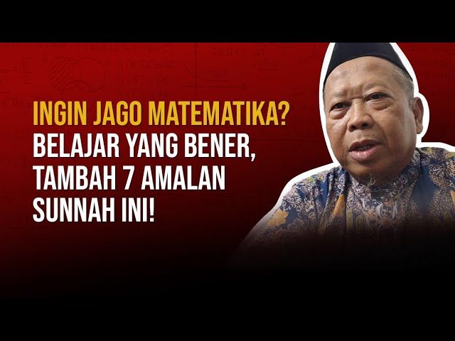 Mengurai Fenomena Jebloknya Nilai Matematika: Korelasi Iman, Takwa, dan Kecerdasan Akademik