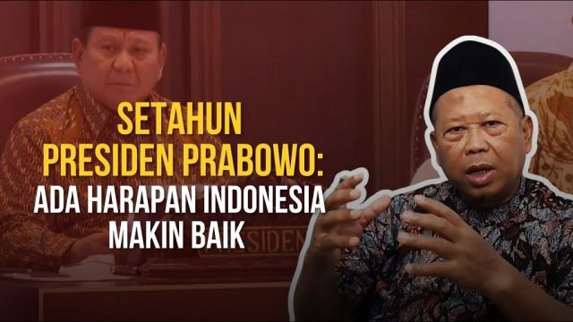Dr. Adian Husaini: Setahun Pemerintahan Prabowo, Landasan Etika Islam dan Munculnya Harapan