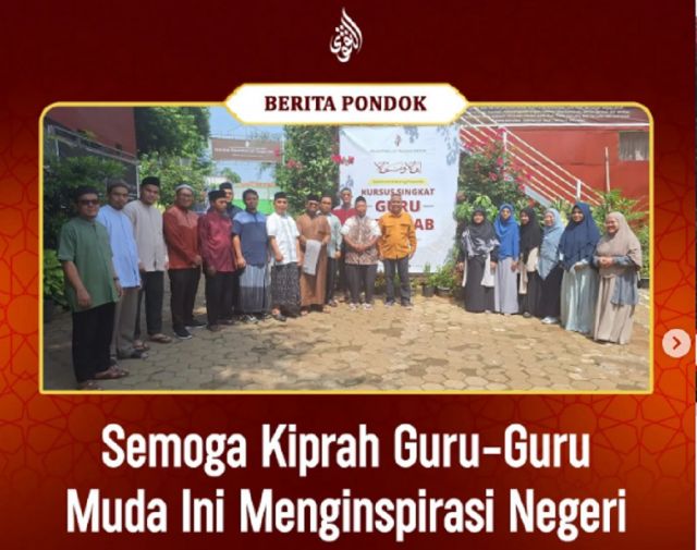 TERAPKAN KONSEP TA’DIB,  PESANTREN AT-TAQWA DEPOK  SIAP JADI PUSAT PENDIDIKAN GURU NASIONAL   