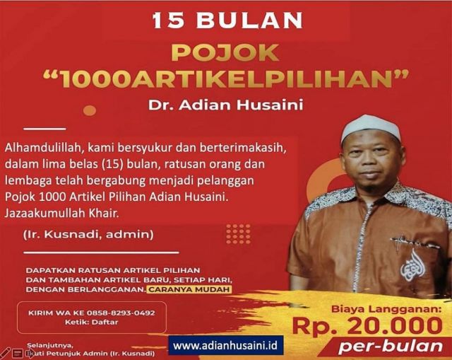 15 BULAN POJOK ARTIKEL PILIHAN