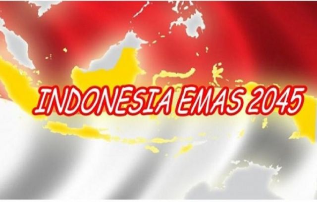 MEWUJUDKAN INDONESIA ADIL MAKMUR 2045