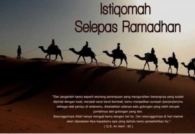 ISTIQAMAH SETELAH RAMADHAN