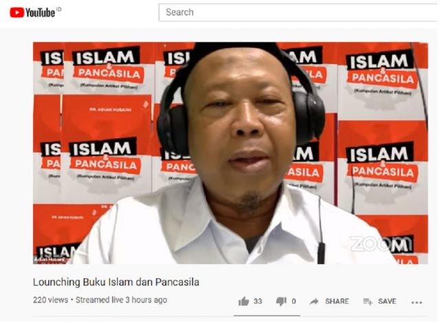 PELUNCURAN DAN DISKUSI BUKU  “ISLAM DAN PANCASILA”